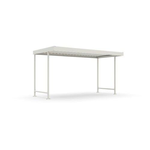 Überdachungssystem Leipzig L14, einseitig, Tiefe 2200 mm