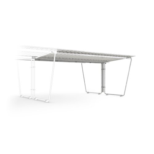 Anbaueinheit Siegen S29 für Überdachungssystem Siegen S26, doppelseitig Seitenwand Ohne  Seitenwand Typ Ohne