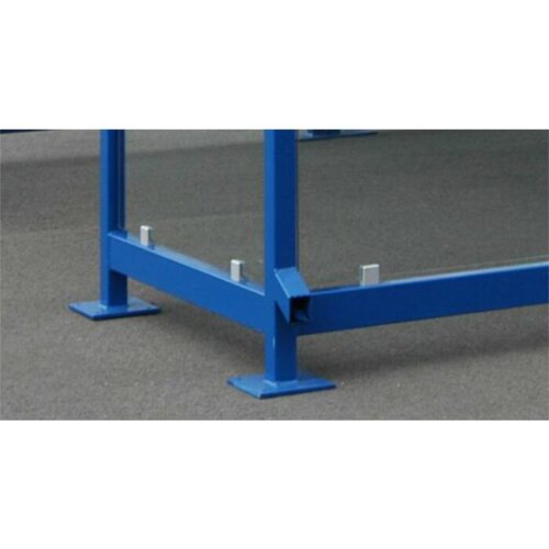 Raucherunterstand Modell K3 c/b Anlieferung und Montage Bausatz - Selbstabladung  Beleuchtung ohne  Seitenwände und Rückwand/Dekor/Sichtschutz glashell