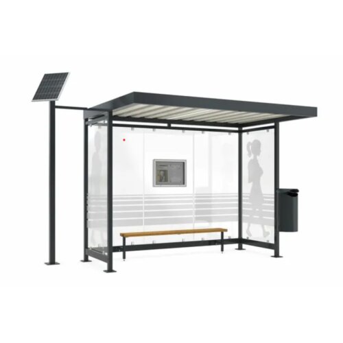 Raucherunterstand Modell K4 c/b