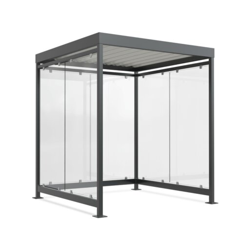 Wartehalle Modell K2 b/b, einseitig