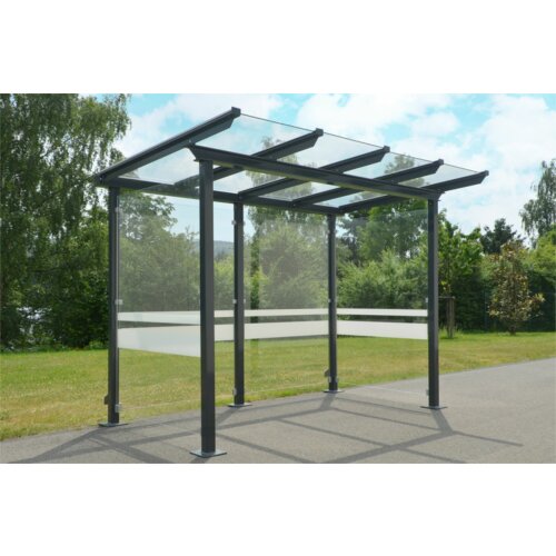 Wartehalle Modell P12, einseitig