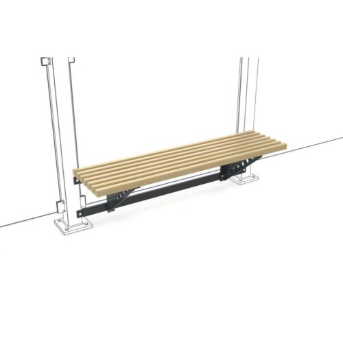 Wartehalle Modell P13, einseitig