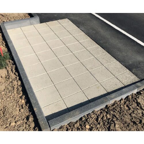 Fertigteilfundament für Überdachung Modell K2