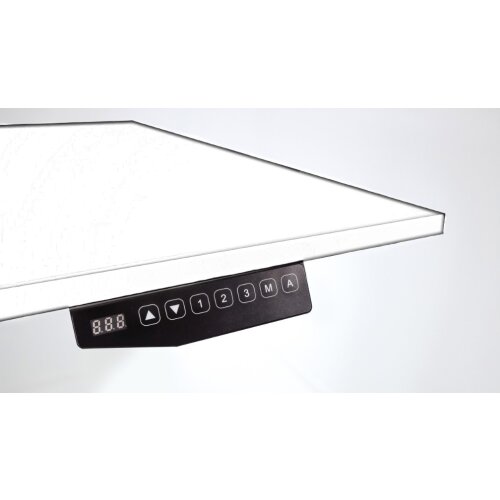 Empfangstheke Wood Arbeitsfläche höhenverstellbar 328 cm breit