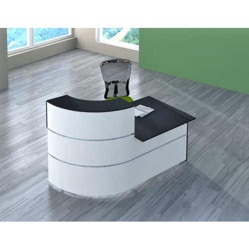 Empfangstheke Cercia Kompakt mit Beratungsplatz