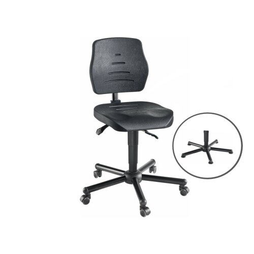 Arbeitsdrehstuhl tief XXL Anti Schock