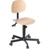 Arbeitsdrehstuhl tief Buche manuelle Höhenverstellung