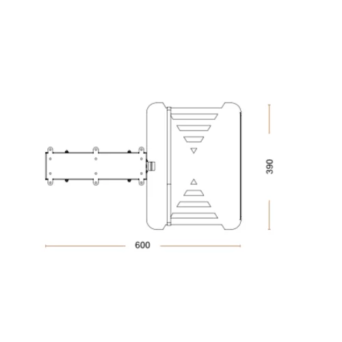 Laptop Halter zur Tischmontage