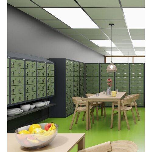 Kleinfachschrank 5 Fächer mit Schrägdach