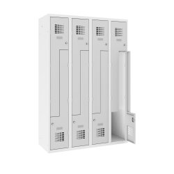 Z-Spind Select 8 Abteile Abteilbreite 300mm Korpus Weiss...