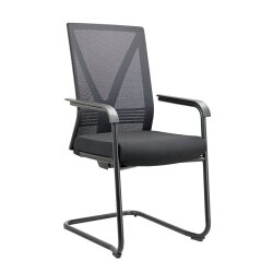 Top Deal Netz Freischwinger in schwarz