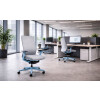 Bürostuhl Gestell Helllblau