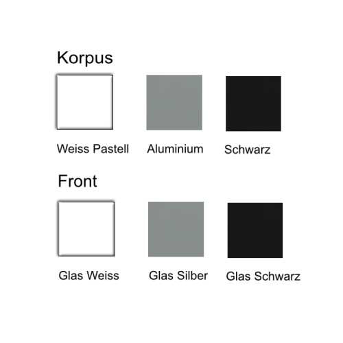 Empfangstheke Saphir gerade mit Eckabschlüsse, in verschiedenen Längen