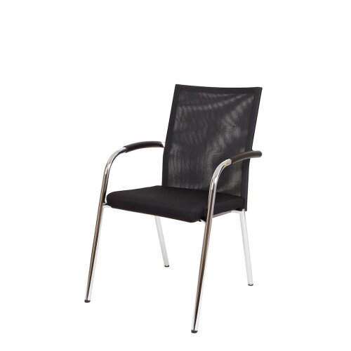 Komfort Besucherstuhl mit Netzrücken