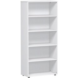 Regal 5 Ordnerhöhen 181 cm hoch 80 cm breit, Dekor...