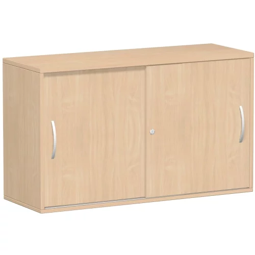 Anstell-Schiebetürenschrank 120 cm breit 72 cm hoch