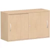 Anstell-Schiebetürenschrank 120 cm breit 72 cm hoch