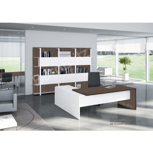 Schreibtisch Winkelkombination - Serie Davos