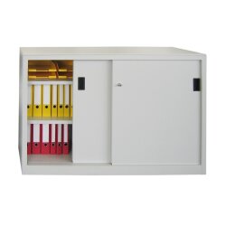 Stahl Schiebetürenschrank 100 cm hoch, 150 cm breit,...