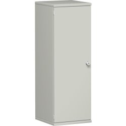 Aktenschrank 3 Ordnerhöhen, 40 cm breit, Schloss rechts