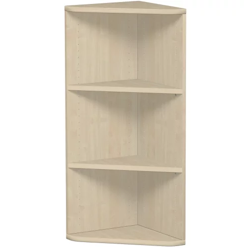 Eckabschlussregal, 3 Ordnerhöhen