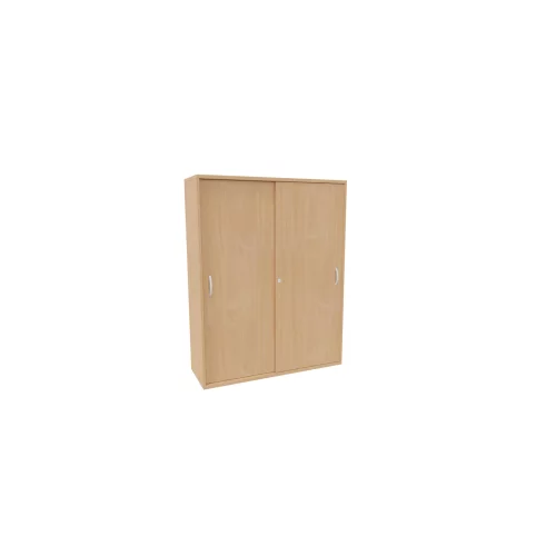 Schiebetürenschrank 4 Ordnerreihen, 120 cm breit