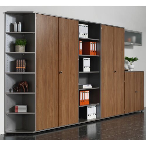 Anstell Schiebetürenschrank 72 cm hoch, 120 cm breit