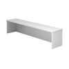 Thekenaufsatz 1600 mm, 1 OH Dekor: Grau