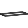 Metallsockel für Rollladenschränke Serie Profi, 80 cm breit, schwarz