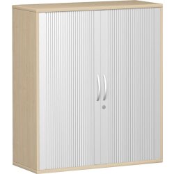 Rollladenschrank 3 Ordnerhöhen, 100 cm breit, Dekor...