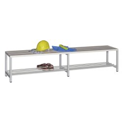 Garderobenbank, 150 cm, Gestell: Tiefschwarz,...