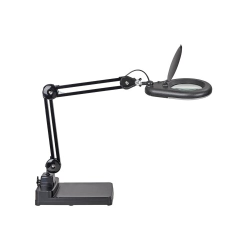 LED Lupenleuchte Linsenfläche 126cm² auf Standfuss oder Klemmfuss