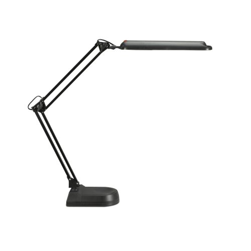 Schreibtischlampe LED Schwarz, mit Standfuss