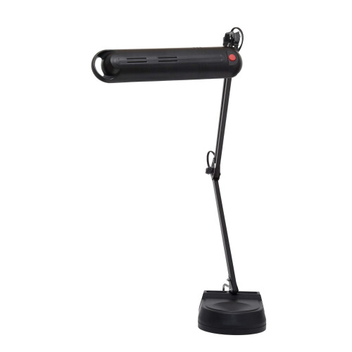 Schreibtischlampe LED Schwarz, mit Standfuss