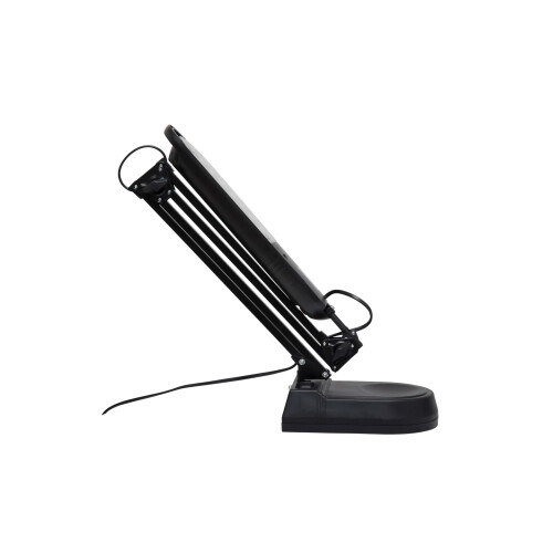 Schreibtischlampe LED Schwarz, mit Standfuss