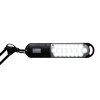 Schreibtischlampe LED Schwarz, mit Standfuss