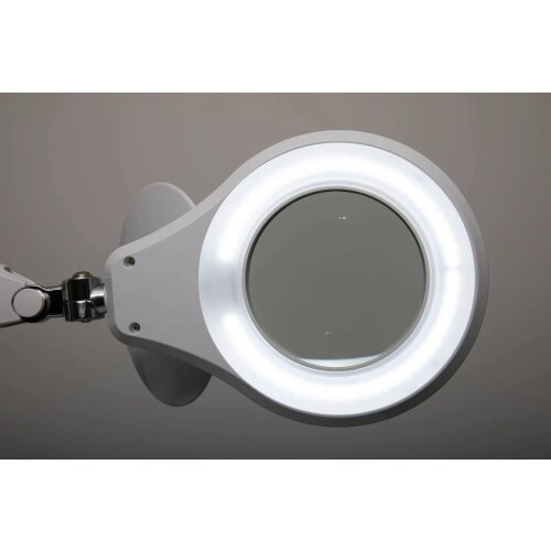 LED Lupenleuchte dimmbar  Linsenfläche 126cm², weiss