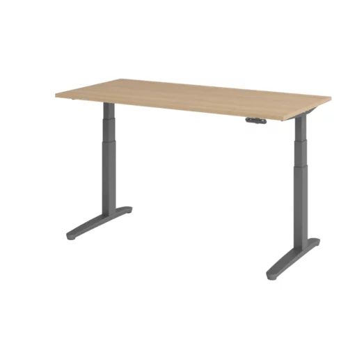 Schreibtisch elektrisch höhenverstellbar Serie DX 160x80 cm