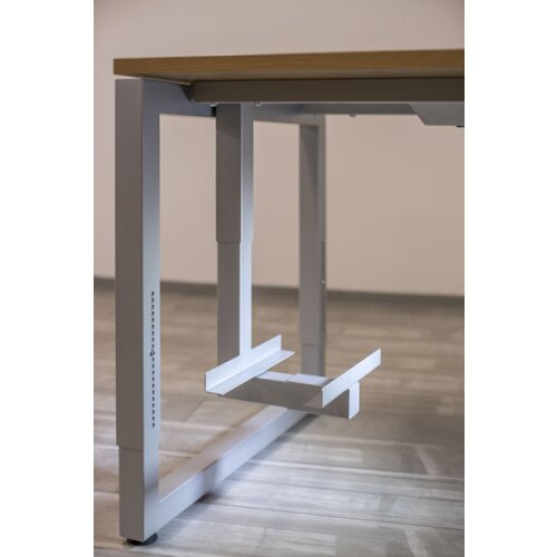 PC-Halter zur Untertischmontage, silber