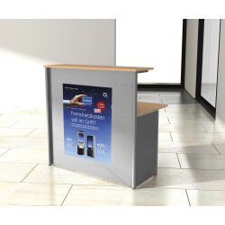 Empfangstheke gerade 116cm breit in 3 Farben