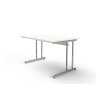 Schreibtisch Serie Rothorn / Steel 120 x 80 cm, Farbe: weiss
