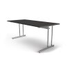 Schreibtisch Serie Rothorn / Steel 160 x 80 cm, Farbe: anthrazit