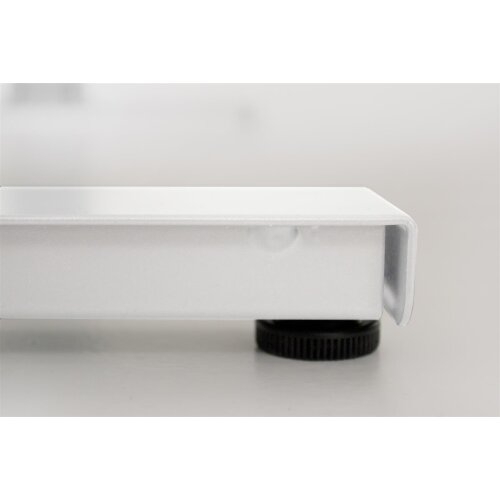 Schreibtisch elektrisch höhenverstellbar Serie ETK3 im Maß: 160 x 80 cm, Dekor: Anthrazit