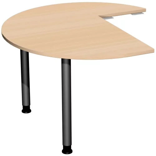 Besprechungsanbau mit Eckausschnitt Anbau links, 120 cm