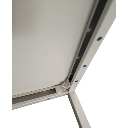 Besprechungstisch, Schulungstisch 70 x 70 cm Lichtgrau