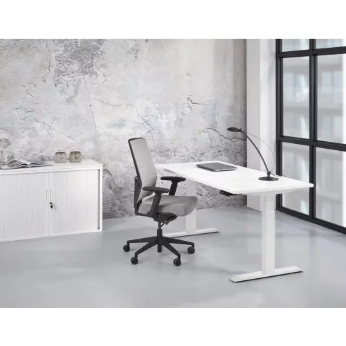 Schreibtisch elektrisch höhenverstellbar Serie EHT3 200 x 100