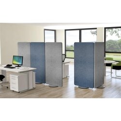 Akustikwand drehbar in 2 Farben