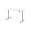 Elektrisch höhenverstellbarer Schreibtisch mit Memoryschalter 120 x 80 cm