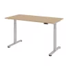 Elektrisch höhenverstellbarer Schreibtisch mit Memoryschalter 160 x 80 cm